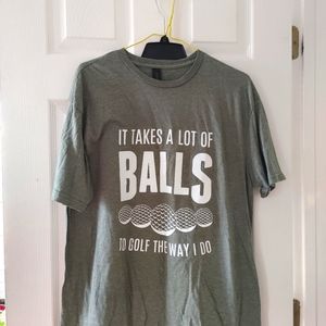 BOGO Gray/Green golf tee. NWOT